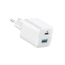 Laadija Anker 323, 33 W, 1x USB-A, 1x USB-C, valge