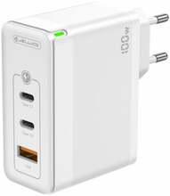 Reisilaadija Jellico C118 GaN 100W PD, 2xUSB-C, valge