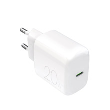 Seinalaadija Puro PROLITE, 20 W, USB-C, valge