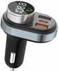 FM-moodulaator Awei C-843, MP3, 1xUSB, 1xUSB-C, must