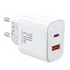 Laadija Joyroom JR-TCF05, 20W, A+C, valge