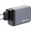 Laadija Verbatim GNC-240, 240W, 4-port, USB A/C, must/hall