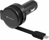 Autolaadija Platinet, 1xUSB, 2.4A, Micro USB, must