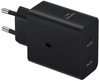 Laadija Samsung EP-T5020XBEGEU Power Adapter Duo, 50W, 2x USB-C, must