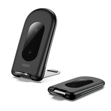 Juhtmevaba laadija Duzzona W2, 15 W, must, alusega
