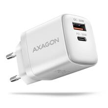 Seinalaadija Axagon ACU-PQ30W, 2x USB-A + USB-C, 30W, valge