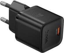 Seinalaadija Hoco N66, 35W, GaN, USB-C, must