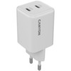 Laadija Canyon CU45CC GaN 45W, 2xPD, valge