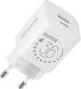 Seinalaadija Obal:Me GaN USB-A + USB-C 36W, valge