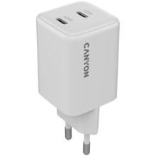 Laadija Canyon CU45CC GaN 45W, 2xPD, valge