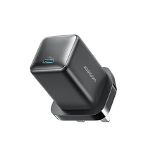 Seinalaadija Joyroom JR-TCG18, 65 W, 1 x USB-C, must, UK pistik