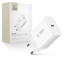 Seinalaadija Tech-Protect NC20W, USB-C, valge