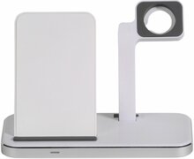 Juhtmevaba laadija Vivanco 2in1 Wireless Fast 10W (62493), valge
