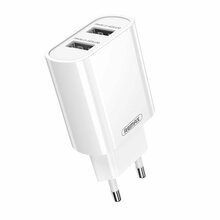 Seinalaadija Remax RP-U35, 2x USB, 2.1A, valge
