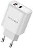Laadija Awei PD81-EU, 22.5W, USB-A/USB-C, valge