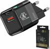 Laadija Extralink Smart Life 20W, USB-C + USB-A, must