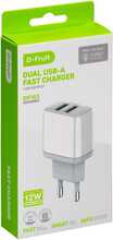 Seinalaadija D-Fruit DF143, 12 W, 2xUSB-A