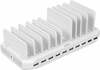 Laadimisjaam Unitek Y-2190A, 10x USB, 96 W, hõbe
