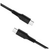 Kaabel USB-C/USB-C Fixed FIXDLS-CC12-BK, 1.2 m, 60 W, must