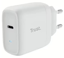 Laadija Trust Maxo 45W, valge, USB-C, kiirlaadimine