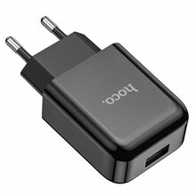 Telefoni laadija Hoco N2, USB, 10 W, must