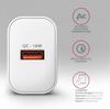 Seinalaadija Axagon ACU-QC18W, 18W, 1x USB-A, valge