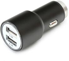 Autolaadija Omega OUCC2MB, 2xUSB, 2100mA, must
