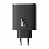 Seinalaadija Baseus OS-Cube Pro, 2xUSB-C + USB, 65W, must