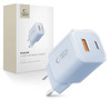 Seinalaadija Tech-Protect NCM33W, 2 pordiga, PD33W/QC3.0, sinine