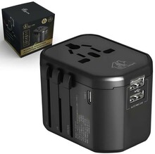 Reisiadapter Extralink Smart Life, EU/UK/USA/AU/CH, USB-C, USB-A