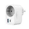 Laadija USB universaalne Gembird TA-ACPDQC20-01-W, 20 W, valge