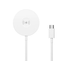 Magnetiline juhtmevaba laadija Forever MAWC-400 15W, valge, 3in1