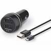 Telefoni autolaadija Philips DLP2357U/10, 12V2 X USB (5V, 3.1A)