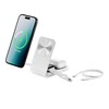 Juhtmevaba laadimisalus Alogic Yoga 3-in-1 Wireless Charging Stand A31FWCWH, valge