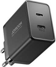 Kiirlaadija Joyroom JR-TCF09, 40W, 2xUSB-C, must