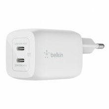 Seinalaadija Belkin WCH013VFWH, 2x USB-C, 65 W, valge