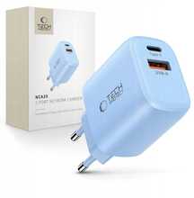 Seinalaadija Tech-Protect NCA20 PD 20W QC3.0 USB-A/USB-C, sinine