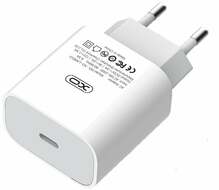 Seinalaadija XO L40, USB-C, 18 W, valge