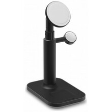 Juhtmevaba laadimisalus Mophie Extendable Stand MagSafe 3in1, must
