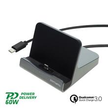 Dokkimisjaam 4smarts VoltDock Tablet, USB-C 60W, Gunmetal