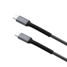USB-C kaabel Fixed Armor Cable, 1.2 m, 240W, FIXDA-CC12-GR