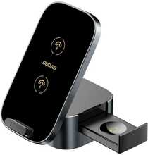 Induktiivne laadija Dudao A11Pro+, 15 W, 3in1, must