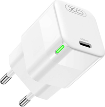 Seinalaadija XO CE06, 30 W, USB-C, valge