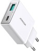 Võrgulaadija Joyroom JR-TCF14, 20W, 1xUSB-A, 1xUSB-C, valge