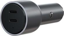 Autolaadija Satechi ST-U2C40CCM, 40W, 2x USB-C, must