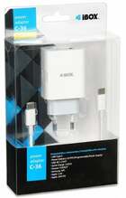 Seinalaadija Ibox C-36, 20 W, USB-C, valge