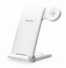 Juhtmevaba laadija Nillkin PowerTrio 3in1, 15 W, valge