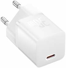 Seinalaadija Baseus GaN5 30W, valge