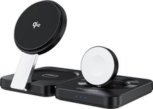 Kokkupandav 3-in-1 magnetlaadija Choetech Qi2