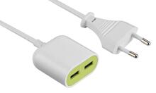 Seinalaadija Electraline 500344, 2xUSB, 2.4A, 1.5m